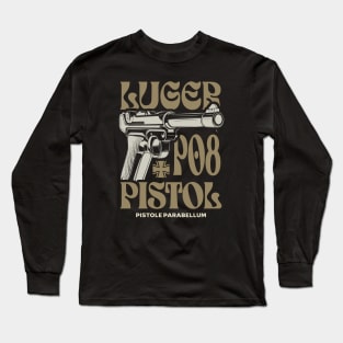 Luger P08 - German WW2 Pistol Long Sleeve T-Shirt